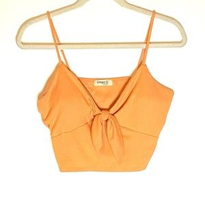 Orange Crop Top